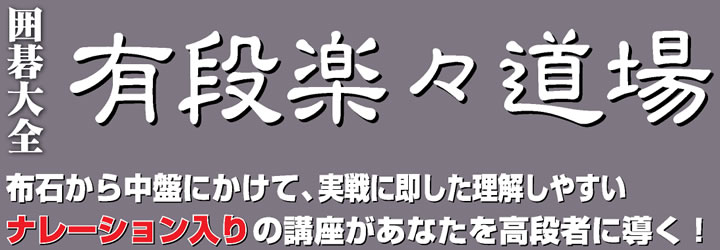 囲碁大全　有段楽々道場