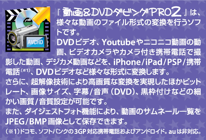 動画＆DVDダビングPRO2